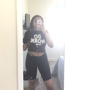 Nike pro biker shorts